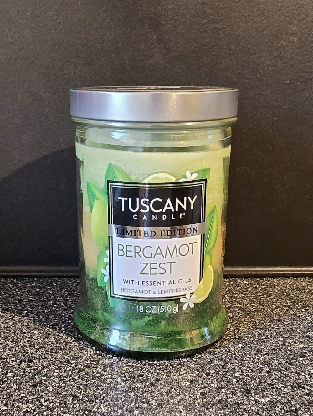 3 TUSCANY CANDLES New Bergamot Zest Limited Edition